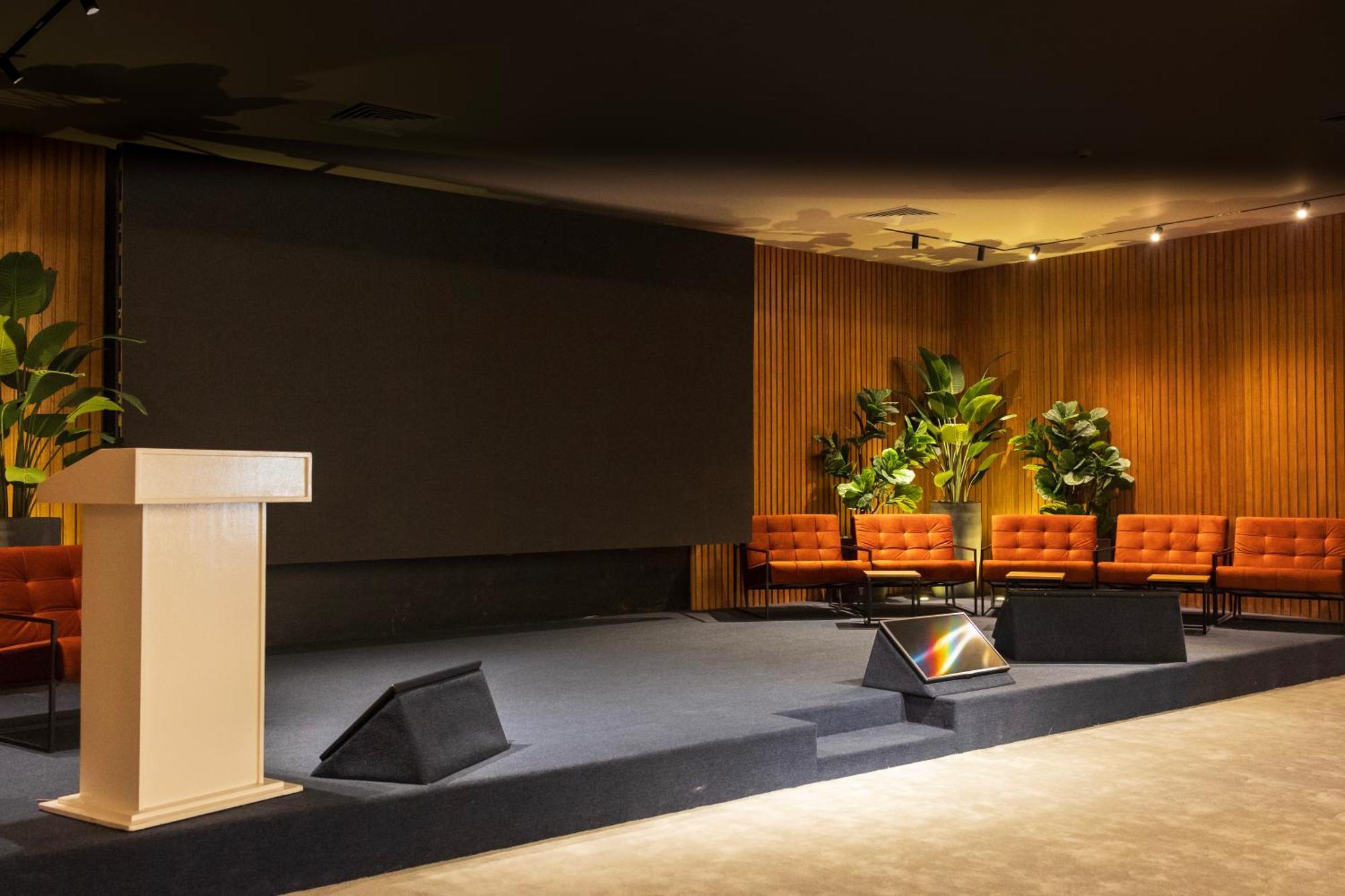 Desert Rose Resort Hurghada Esterno foto The stage of the auditorium