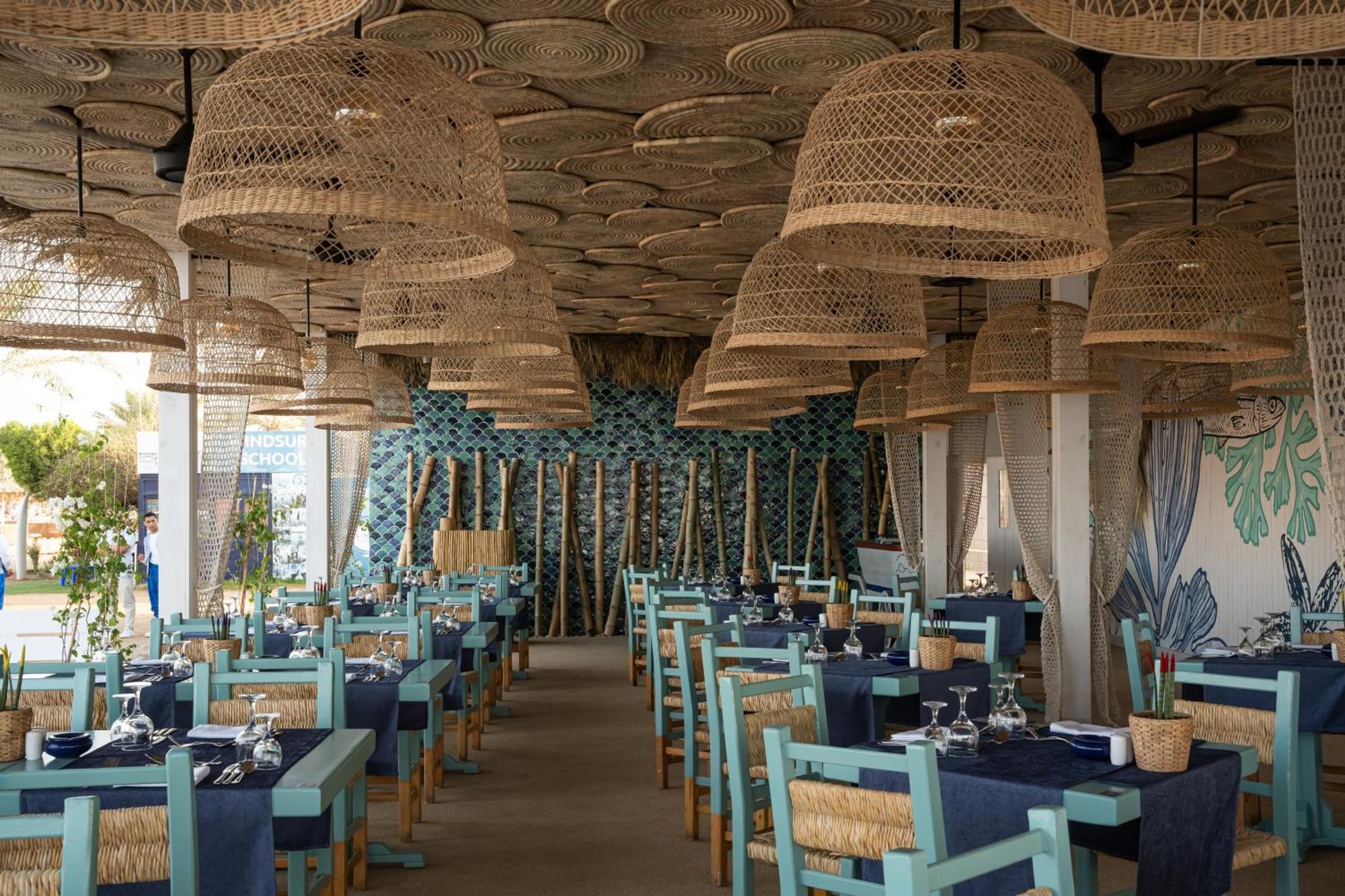 Desert Rose Resort Hurghada Esterno foto Restaurant at the resort