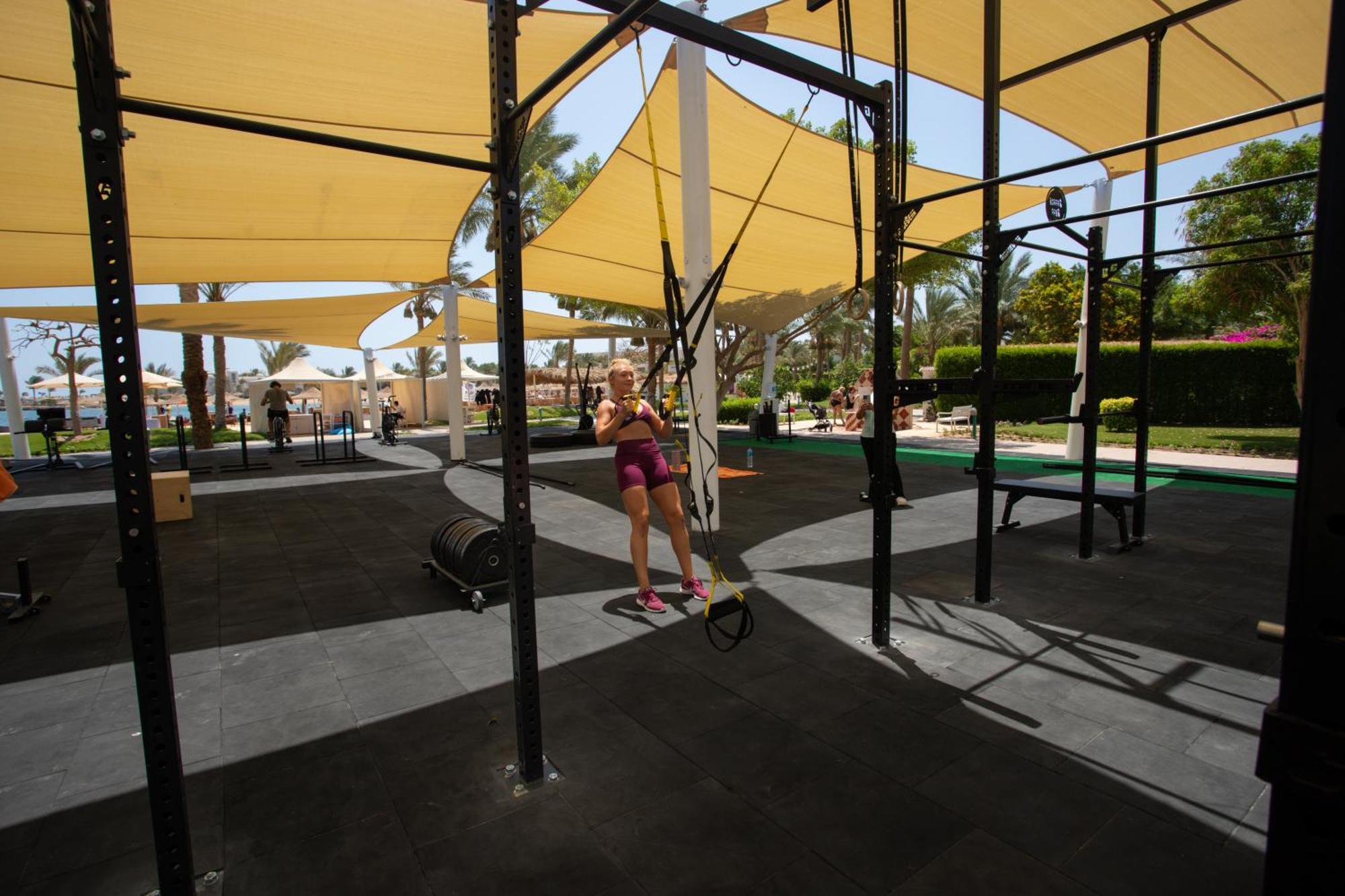 Desert Rose Resort Hurghada Esterno foto CrossFit gym