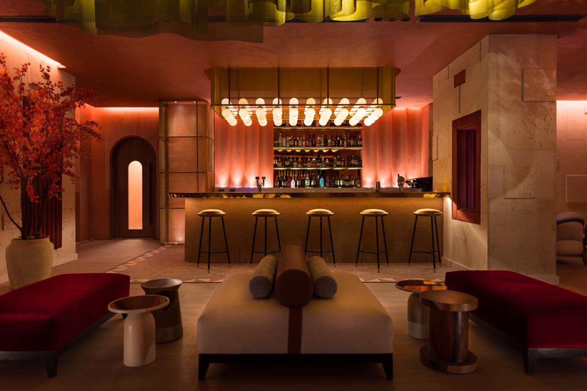 Desert Rose Resort Hurghada Esterno foto The bar at the Mandarin Oriental, Munich